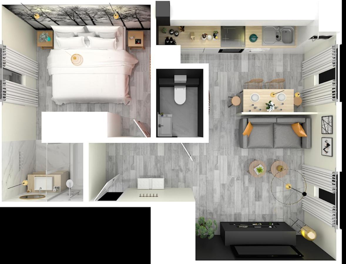 Appartement La Madeleine Lorient Dış mekan fotoğraf